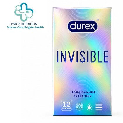 Durex Invisible Extra Thin Condoms (12 Pack)
