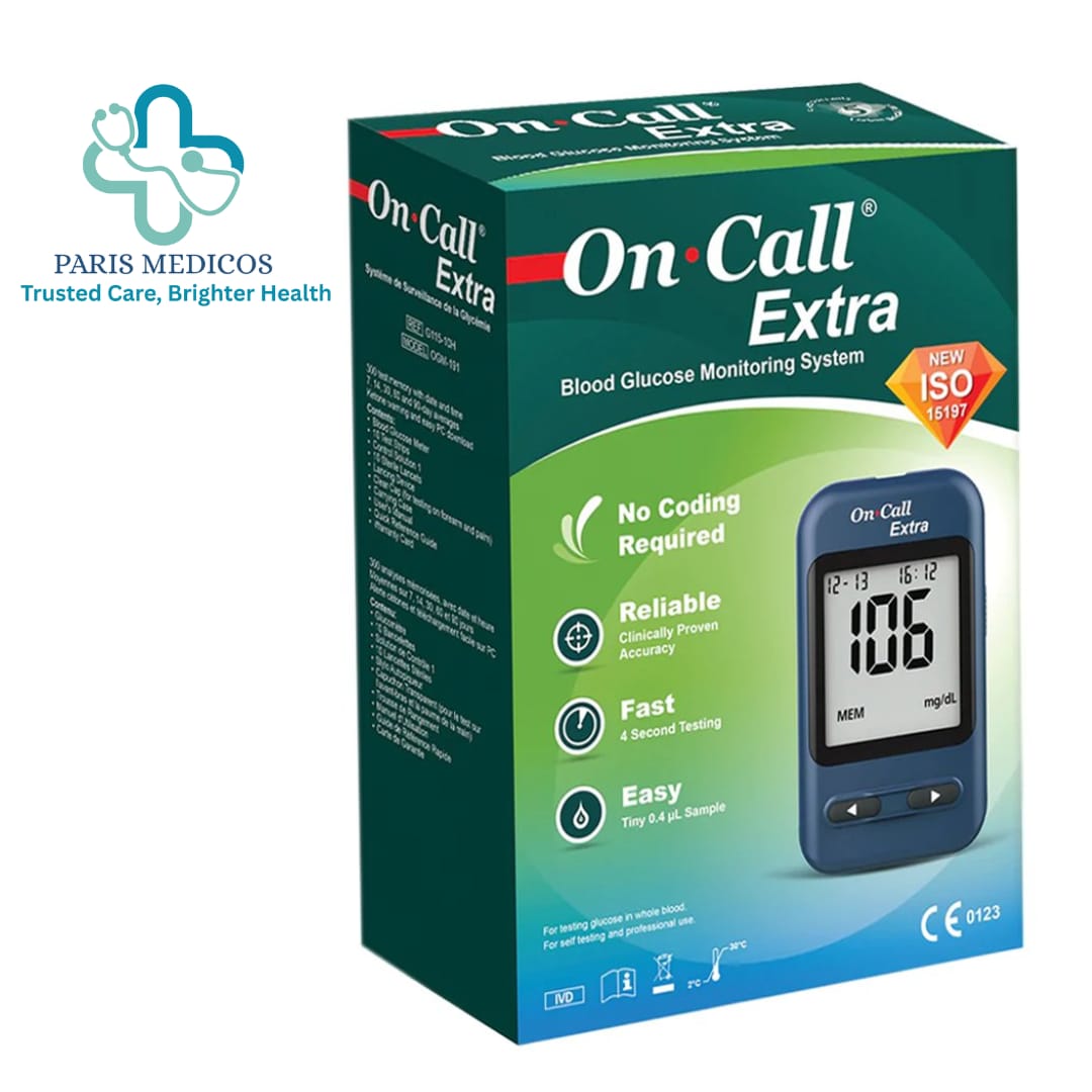 On Call Extra Blood Glucose Monitoring System