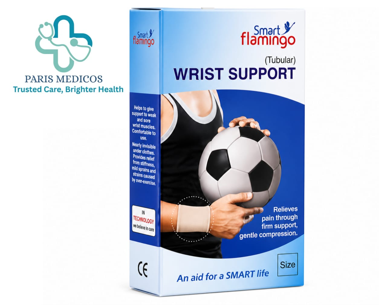 Smart Flamingo (Tubular) Wrist Support