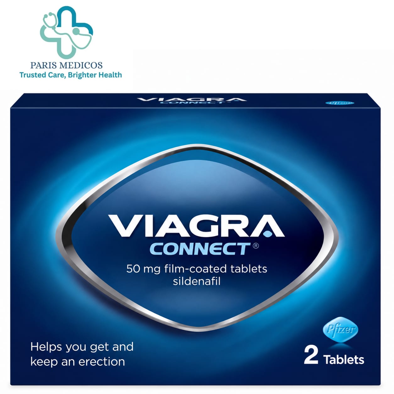 Viagra Connect 50mg(2Tablets)