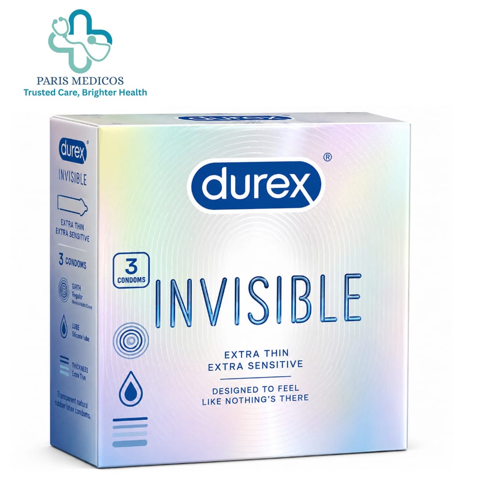 Durex Invisible Extra Thin (3 Pack)