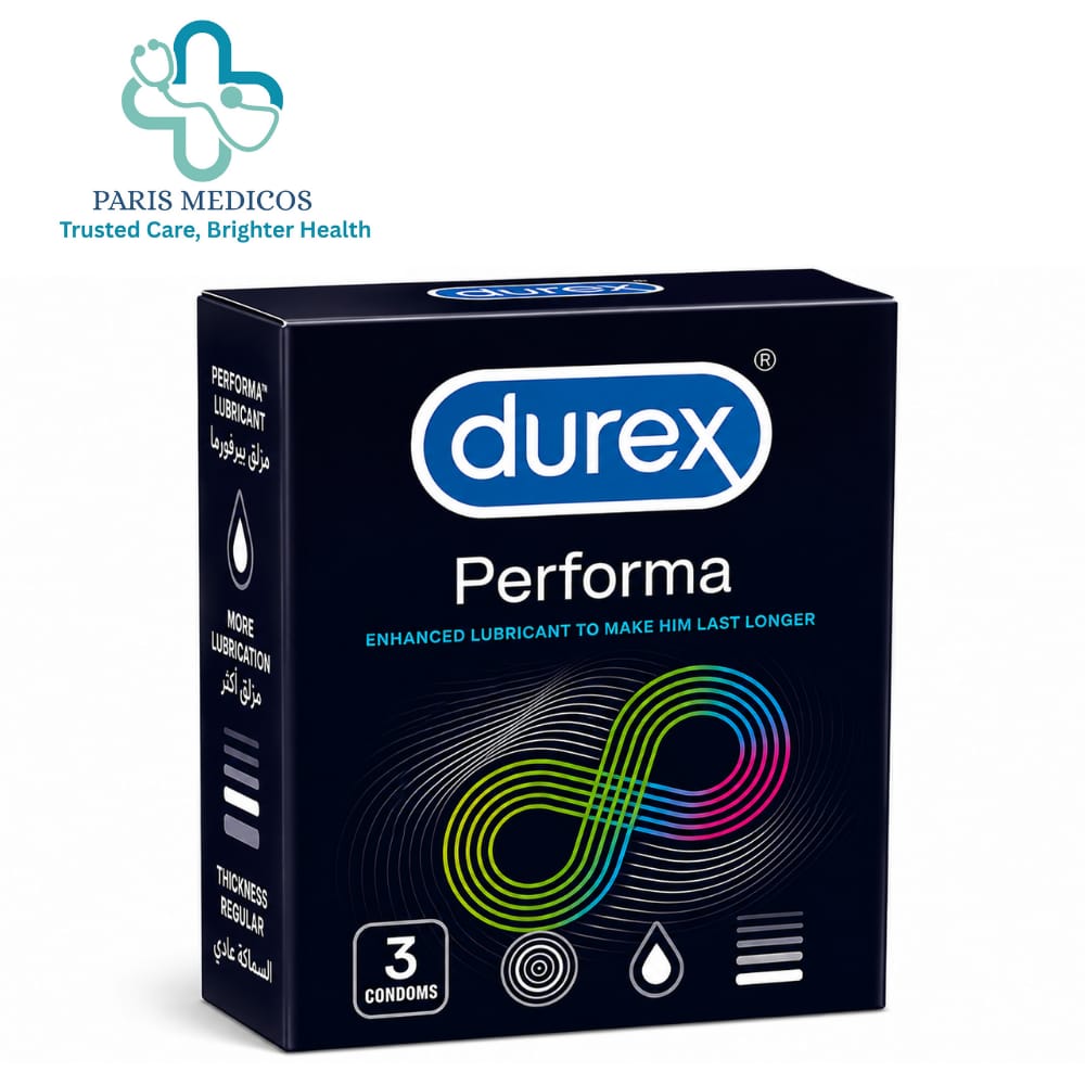 Durex perfoma Pleasure Condoms (3 Pack)