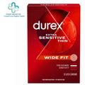 Durex Extra Sensitive Thin Wide Fit (12 Pack)