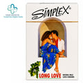 Simplex Long Love Natural Male Latex Condoms