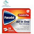 Panadol Cold & Flu All In One Non-Drowsy (24 Tablets)
