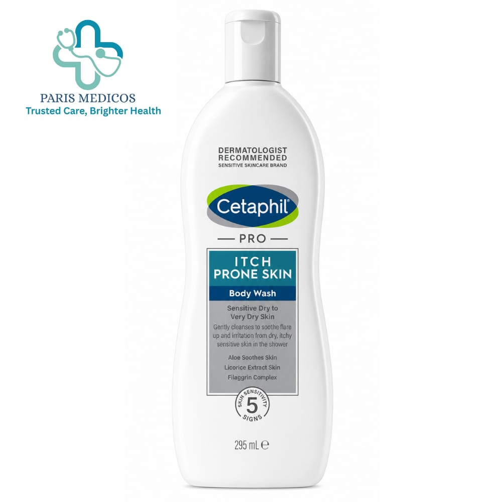 Cetaphil Pro Itch Prone Skin Body Wash 295ml