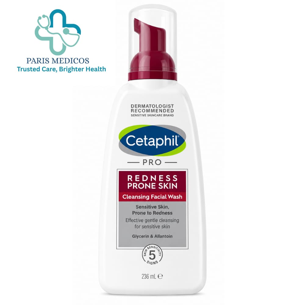 Cetaphil Pro Redness Prone Skin Cleansing Facial Wash (236ml)