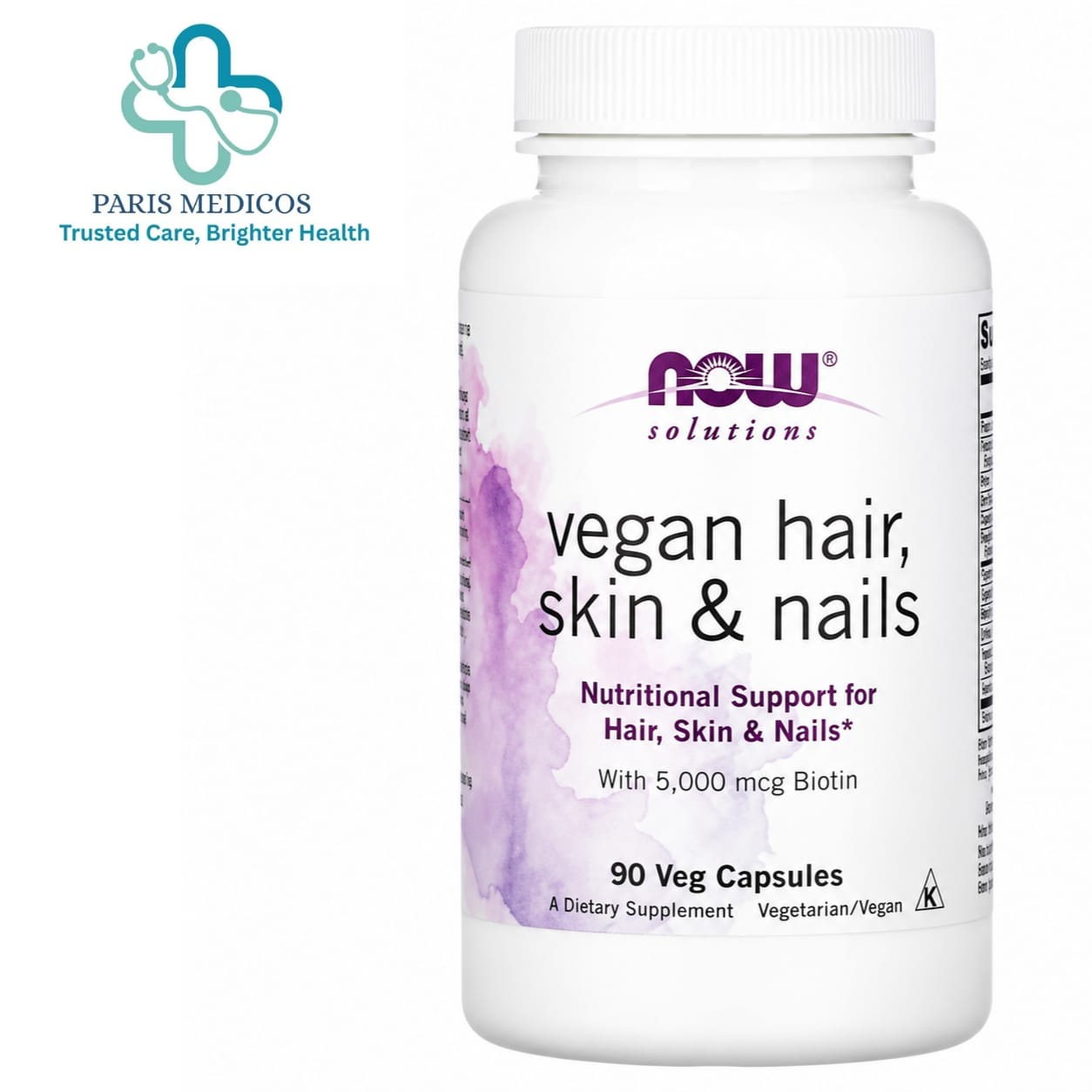 NOW Solutions Vegan Hair, Skin & Nails