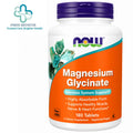 NOW Foods Magnesium Glycinate (180 Tablets)