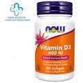 NOW Vitamin D3 400 IU