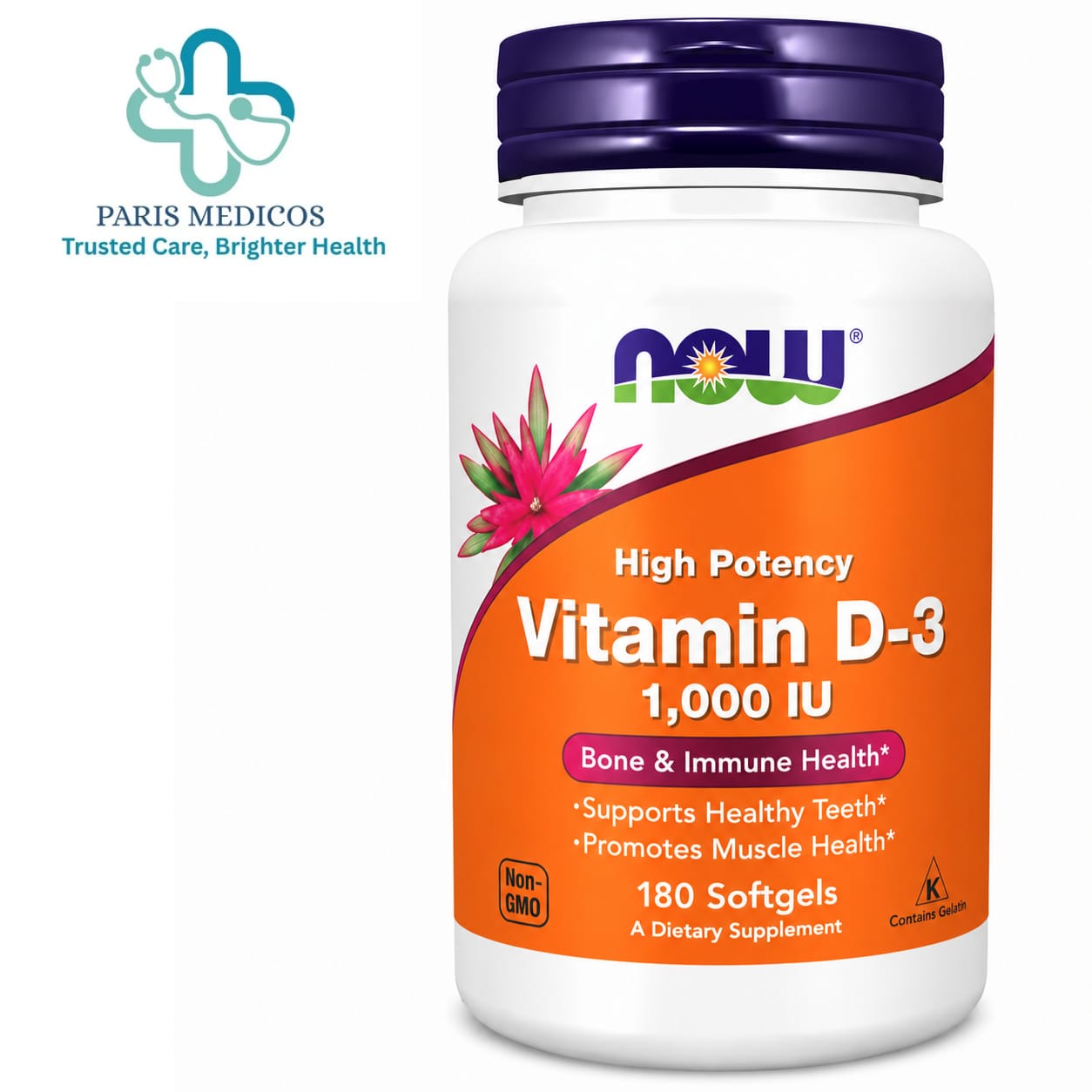 NOW Vitamin D3 1000 IU