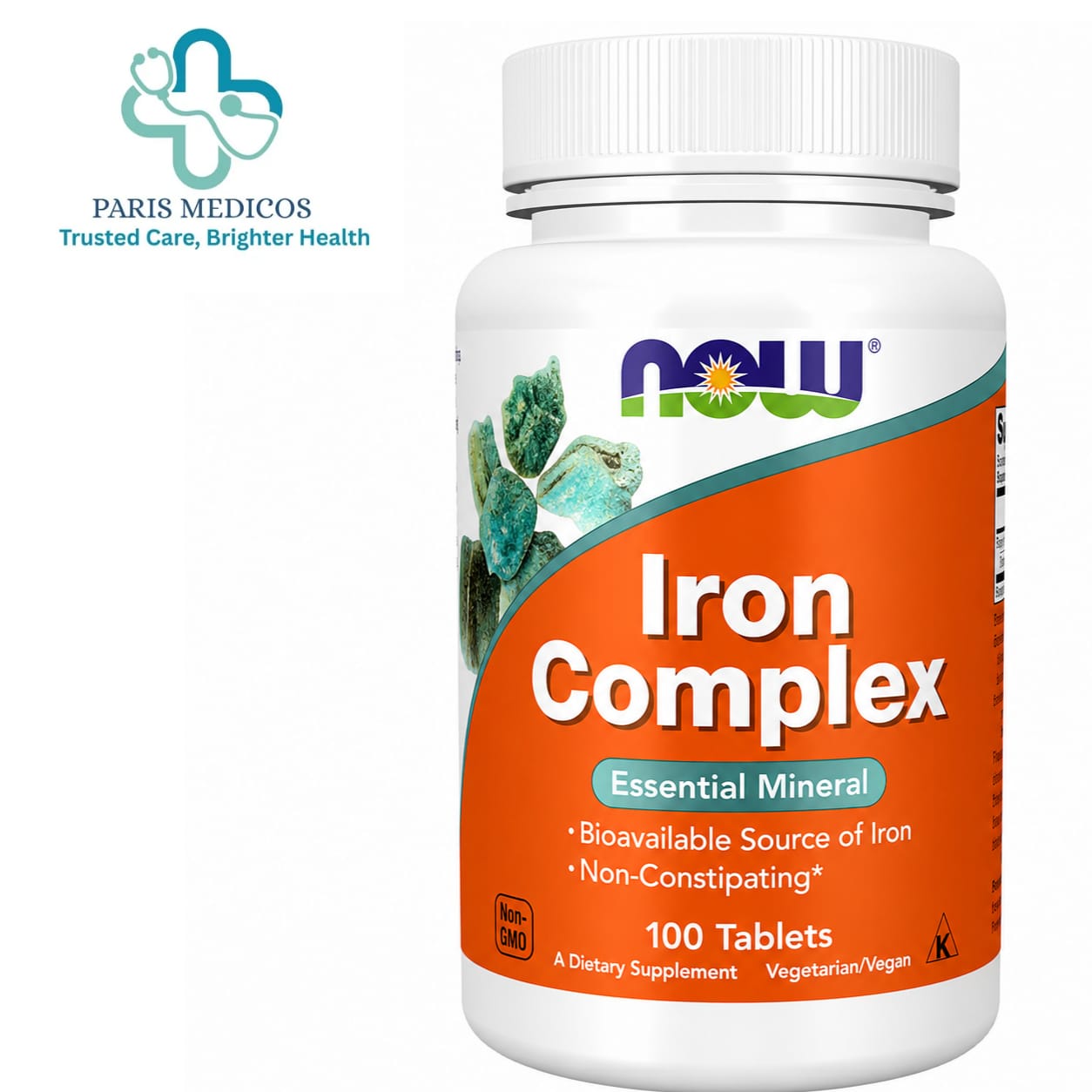 NOW Iron Complex (100 Tablets)