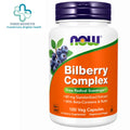 NOW Bilberry Complex (100 Veg Capsules)