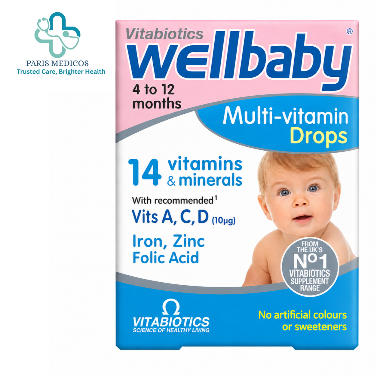 Vitabiotics Wellbaby Multivitamin drops