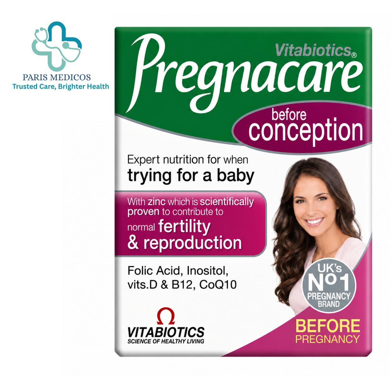 Vitabiotics Pregnacare Before Conception