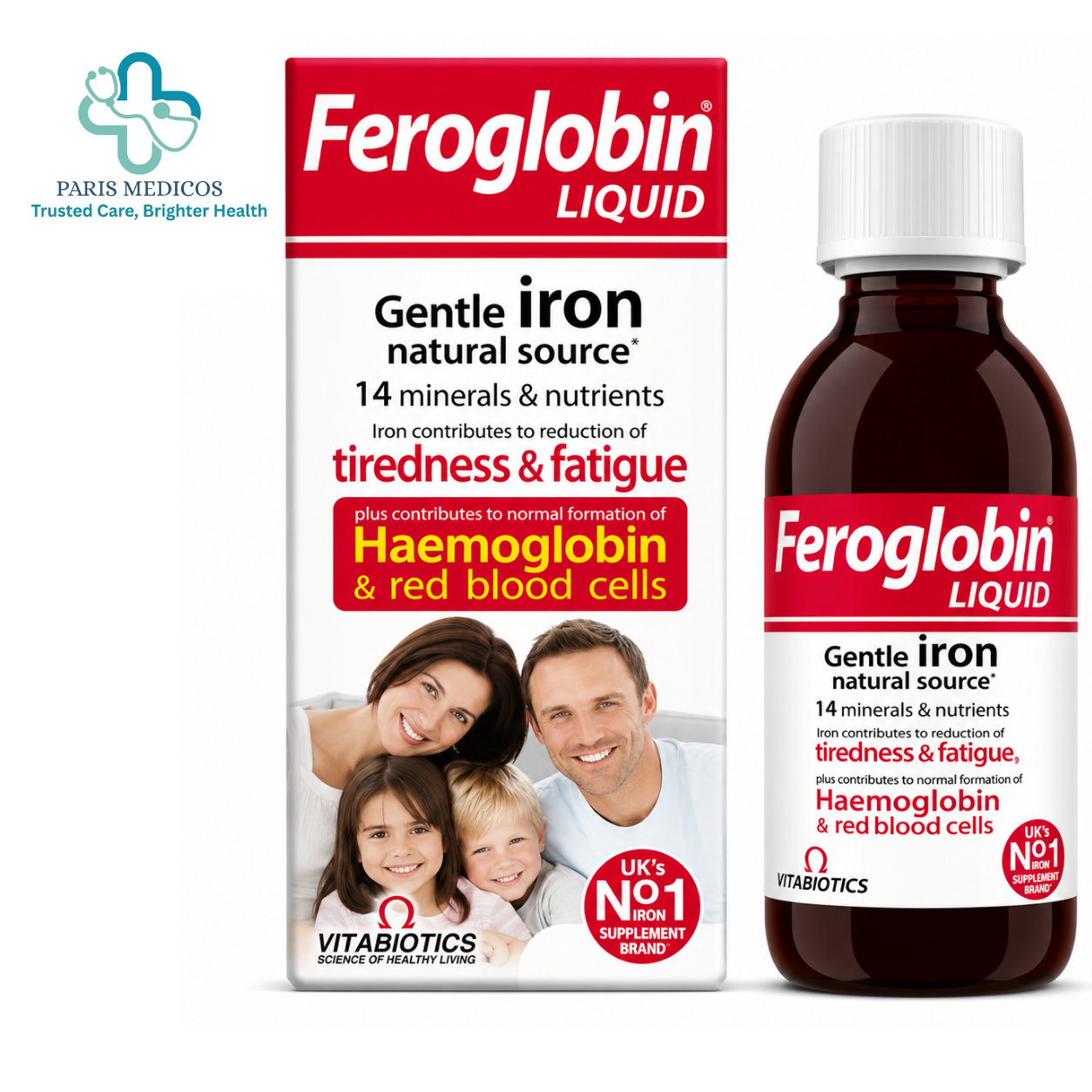 Vitabiotics Feroglobin Liquid
