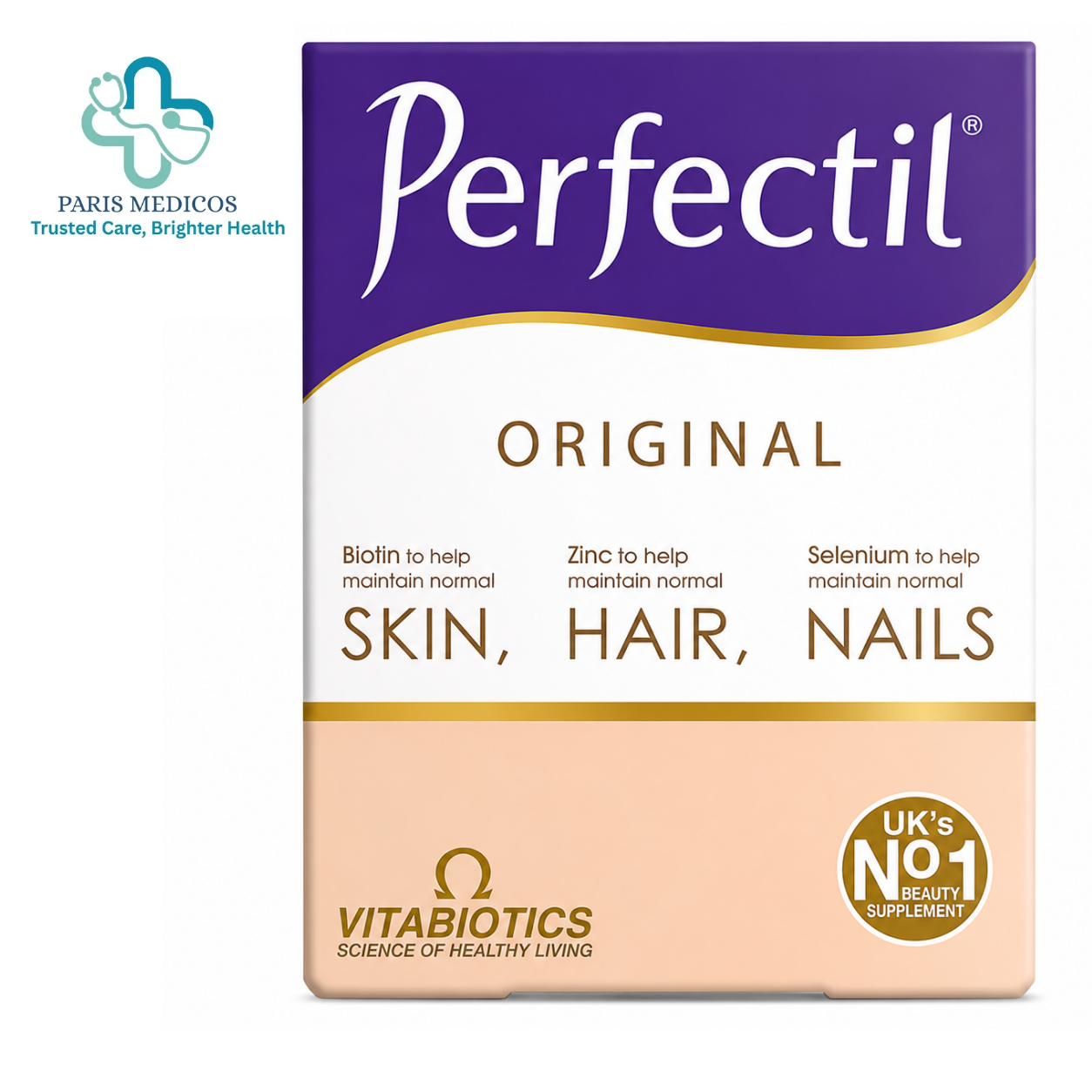 Vitabiotics Perfectil Original – Skin, Hair & Nails