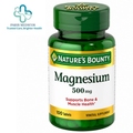 Nature's Bounty Magnesium 500mg (100 Capsules)