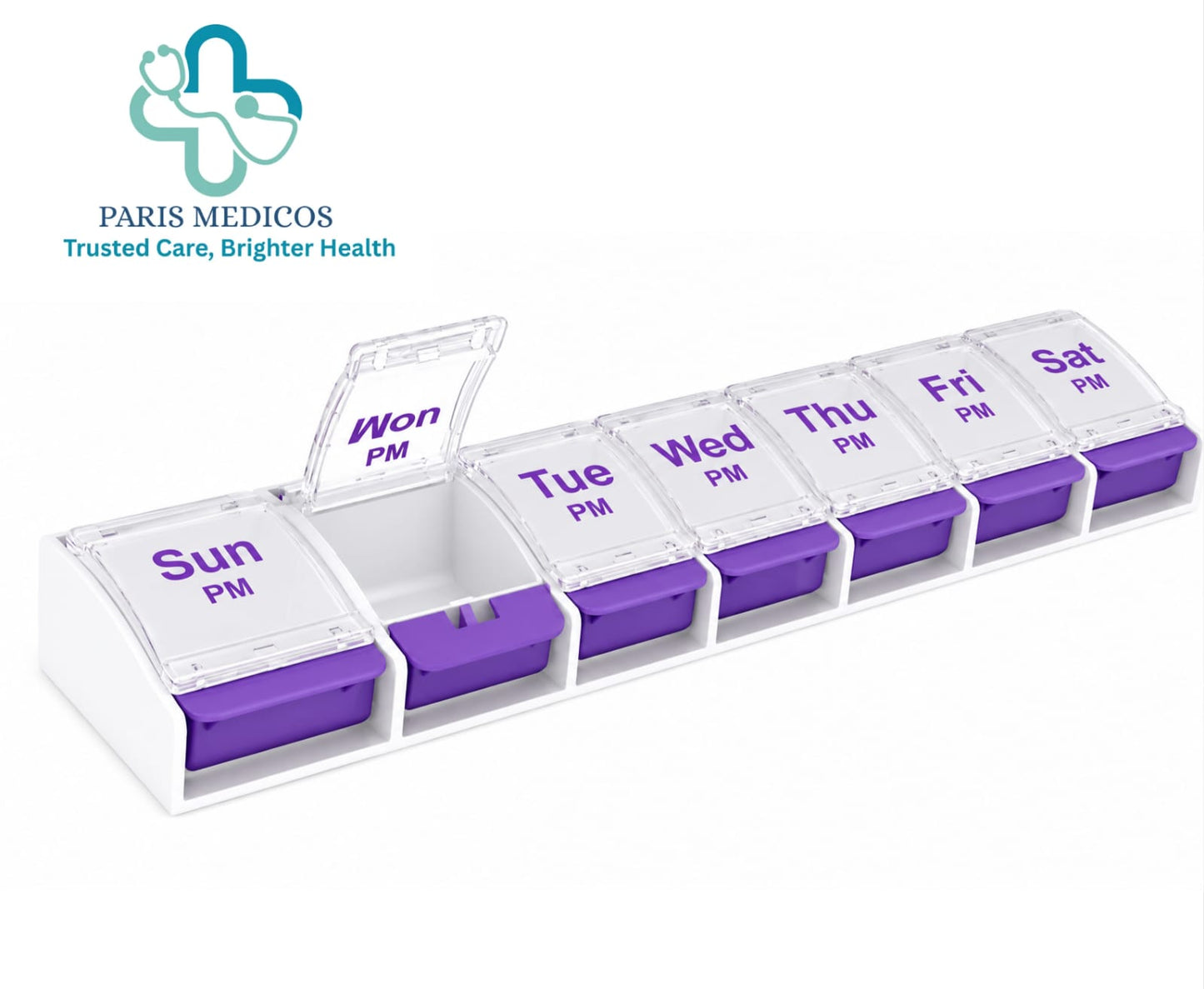 RIGHTDOSE RD-9200Weekly PM Pill Organizer