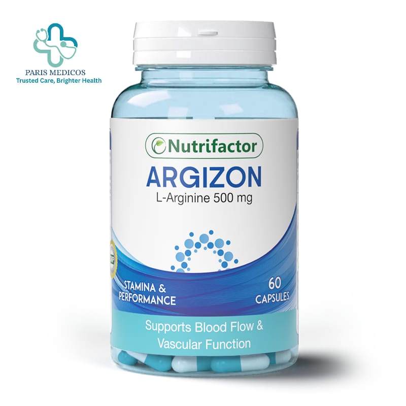 NUTRIFACTOR ARGIZON 500MG 60CAPSULES