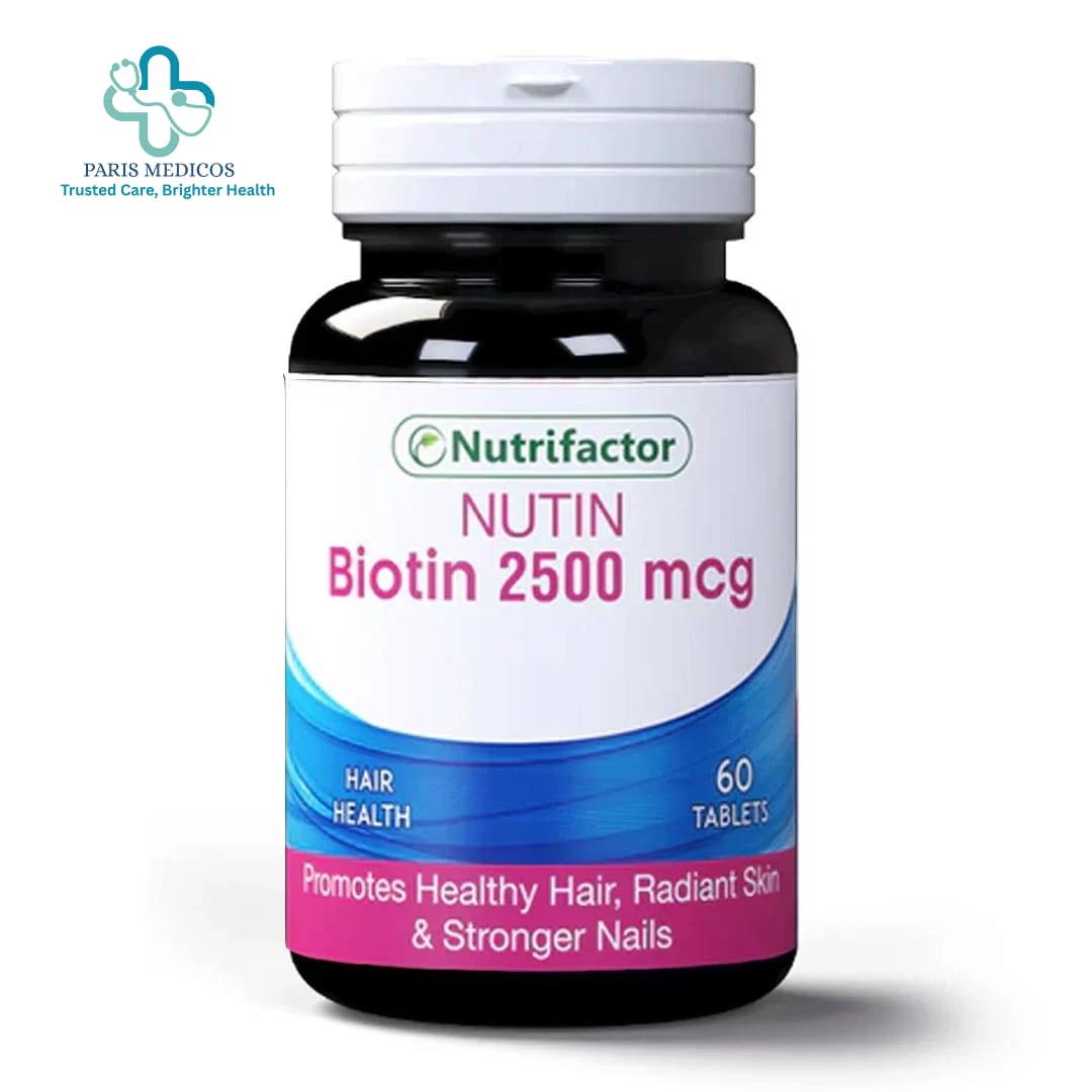 Nutrifactor Nutin Biotin 2500mcg 60tablets