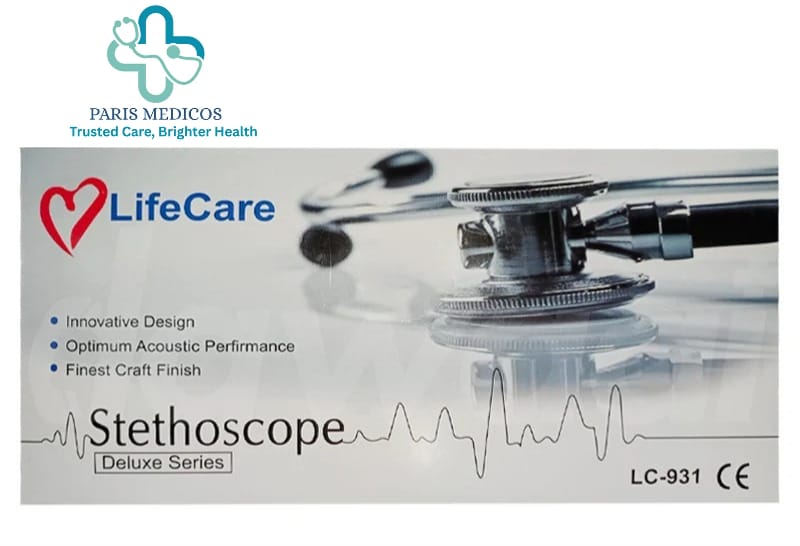 LifeCare Deluxe Series Stethoscope Model LC-931