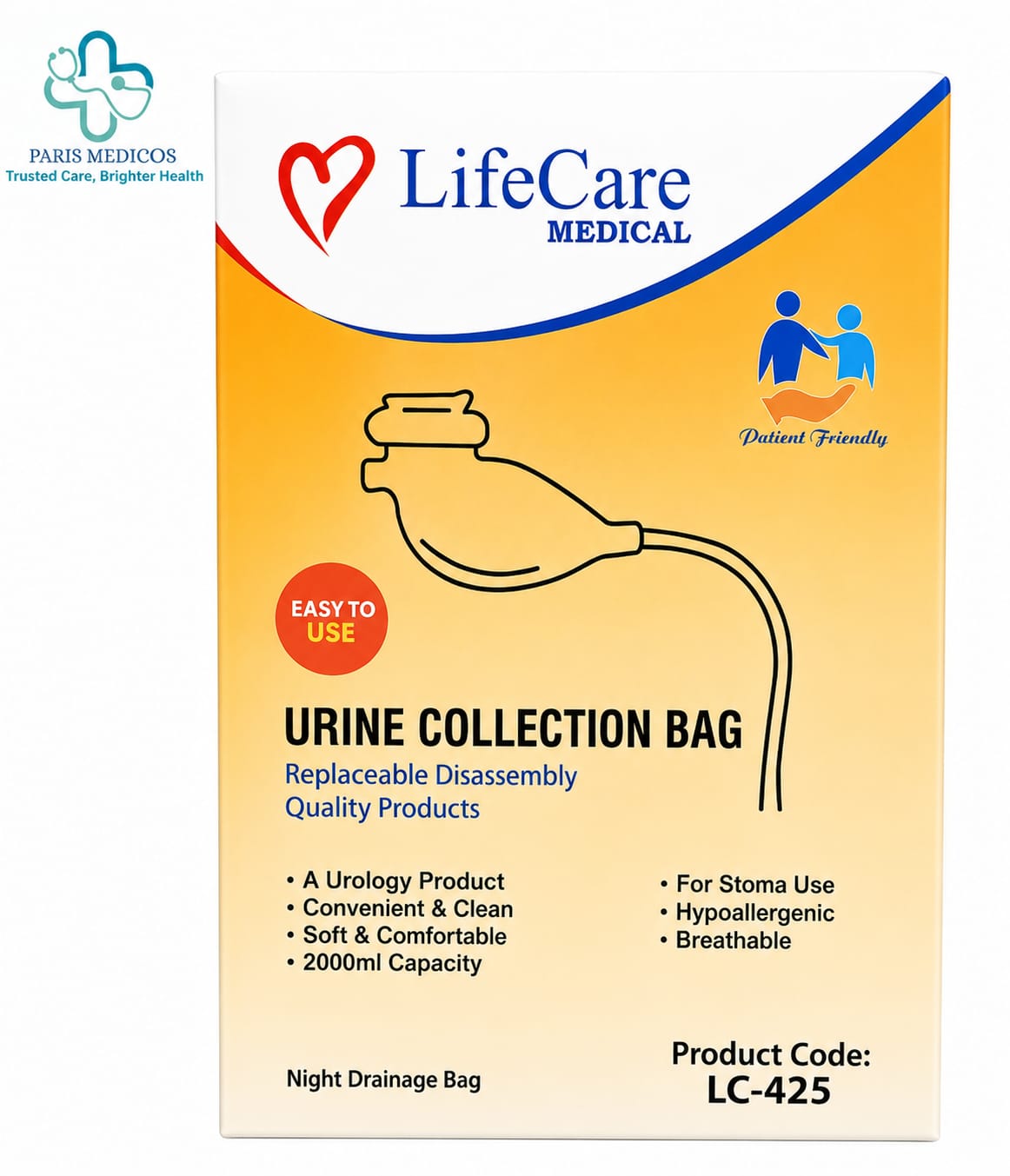 LifeCare Medical Urine Collection Bag