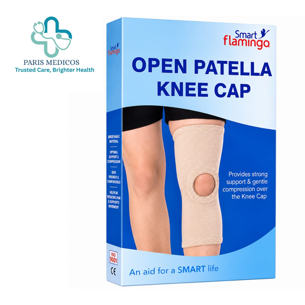 Flamingo Open Patella Knee Cap