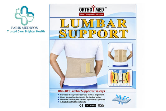 OrthoMed Lumbar Support with 4 Stays