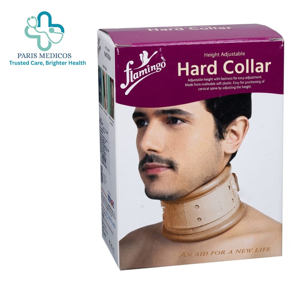 Flamingo Hard Collar (Height Adjustable)