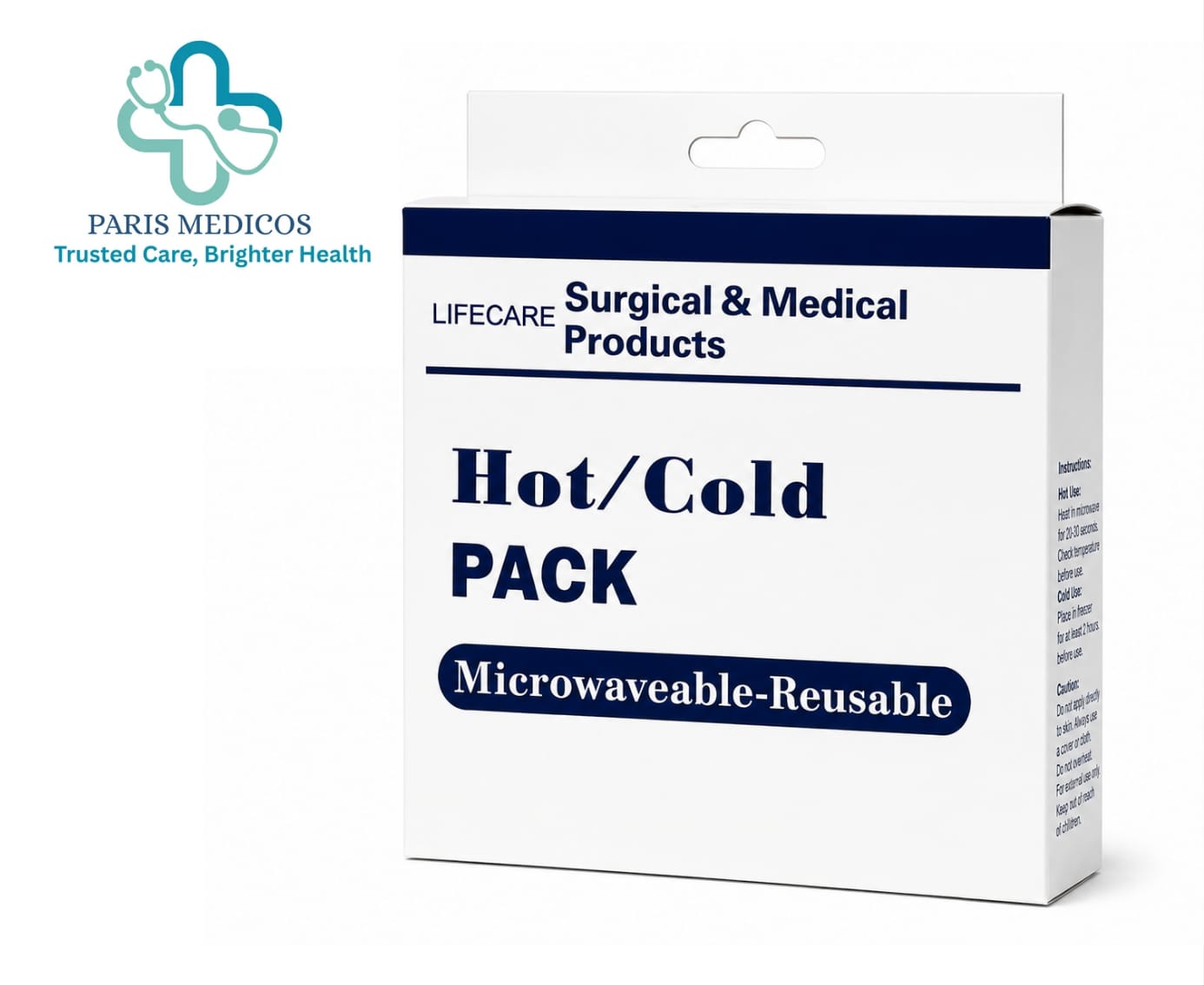 LIFECARE Hot/Cold Pack – Microwaveable & Reusable