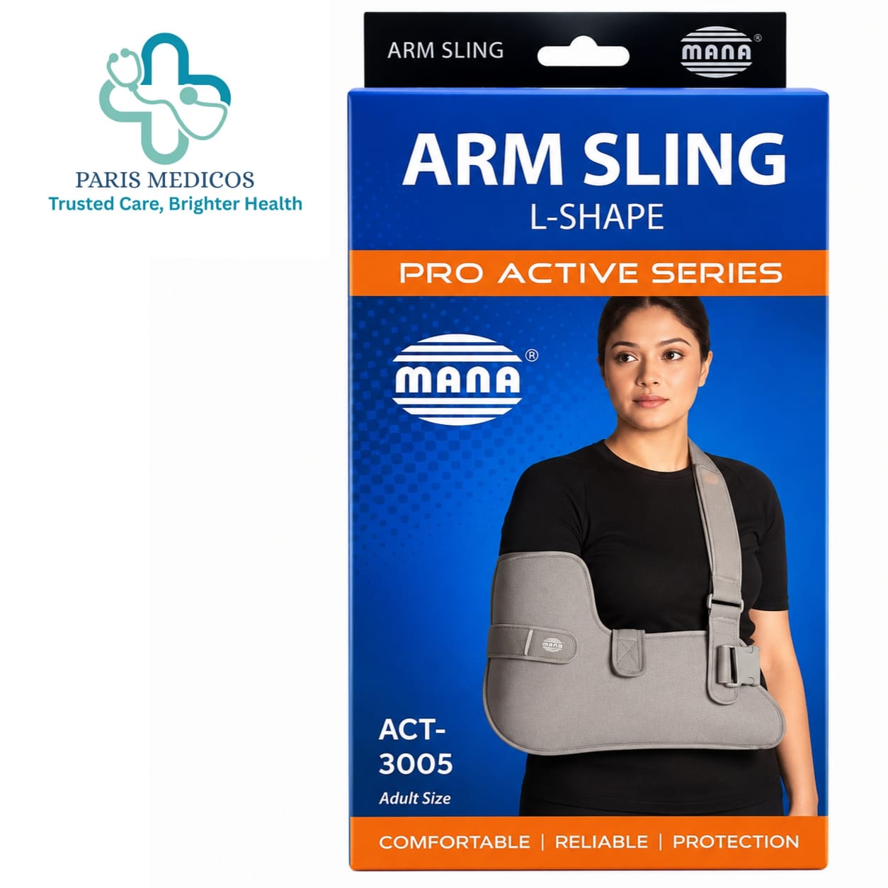 MANA Arm Sling L-Shape (ACT-3005) – Adult Size