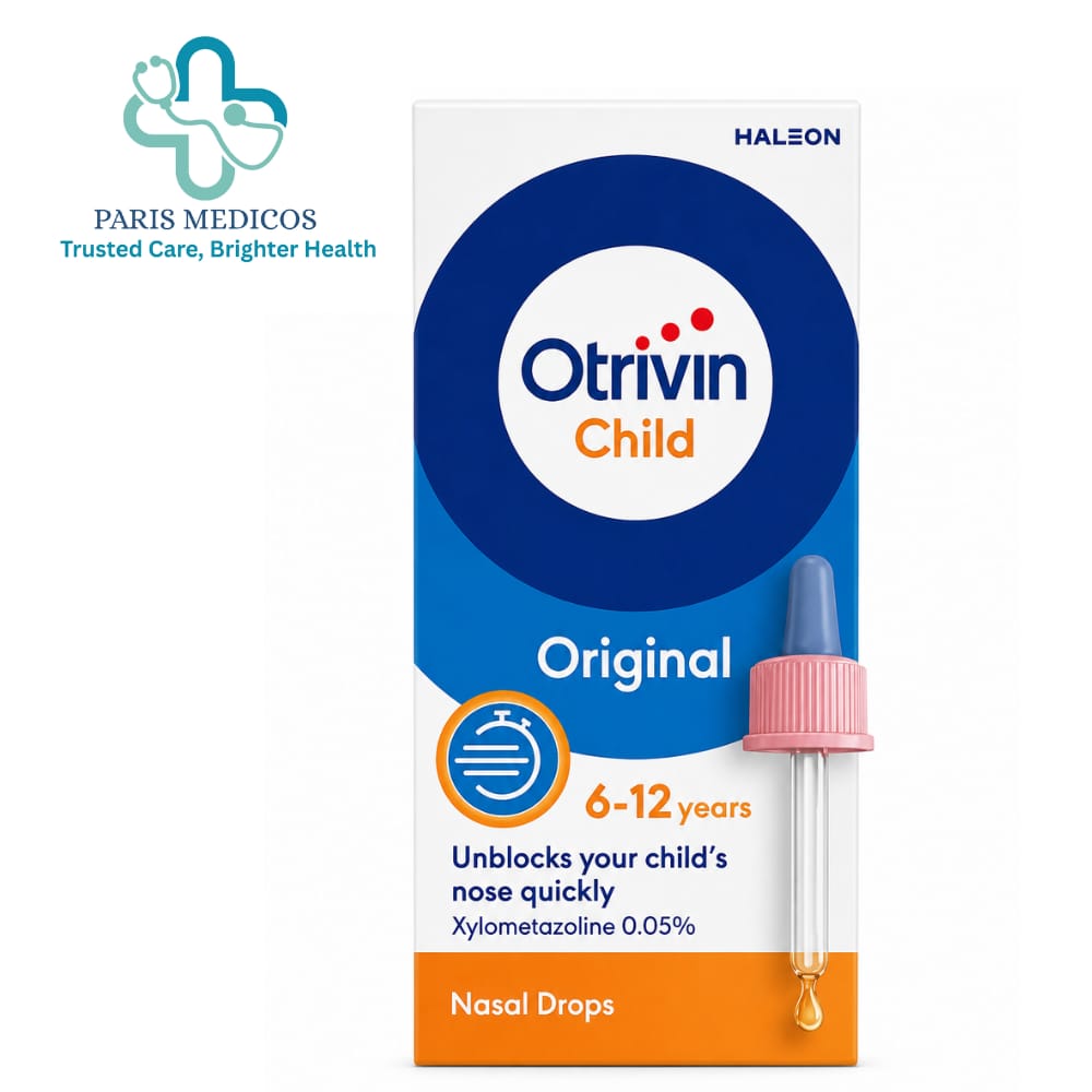 Otrivin Child Original Nasal Drops 0.05% (10ml)