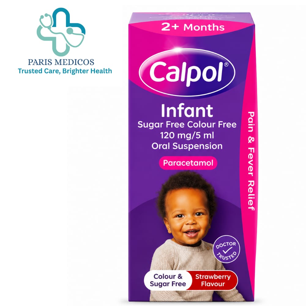 Calpol Infant Oral Suspension 120mg/5ml (Paracetamol)