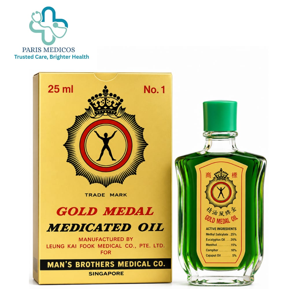 Gold Medal Medicated Oil 25ml
