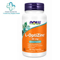 NOW L-OptiZinc® 30 mg – 100 Veg Capsules