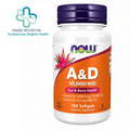 NOW A&D 10,000/400 – 100 Softgels
