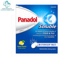 Panadol Soluble Lemon Flavour – 500mg (20 Effervescent Tablets)