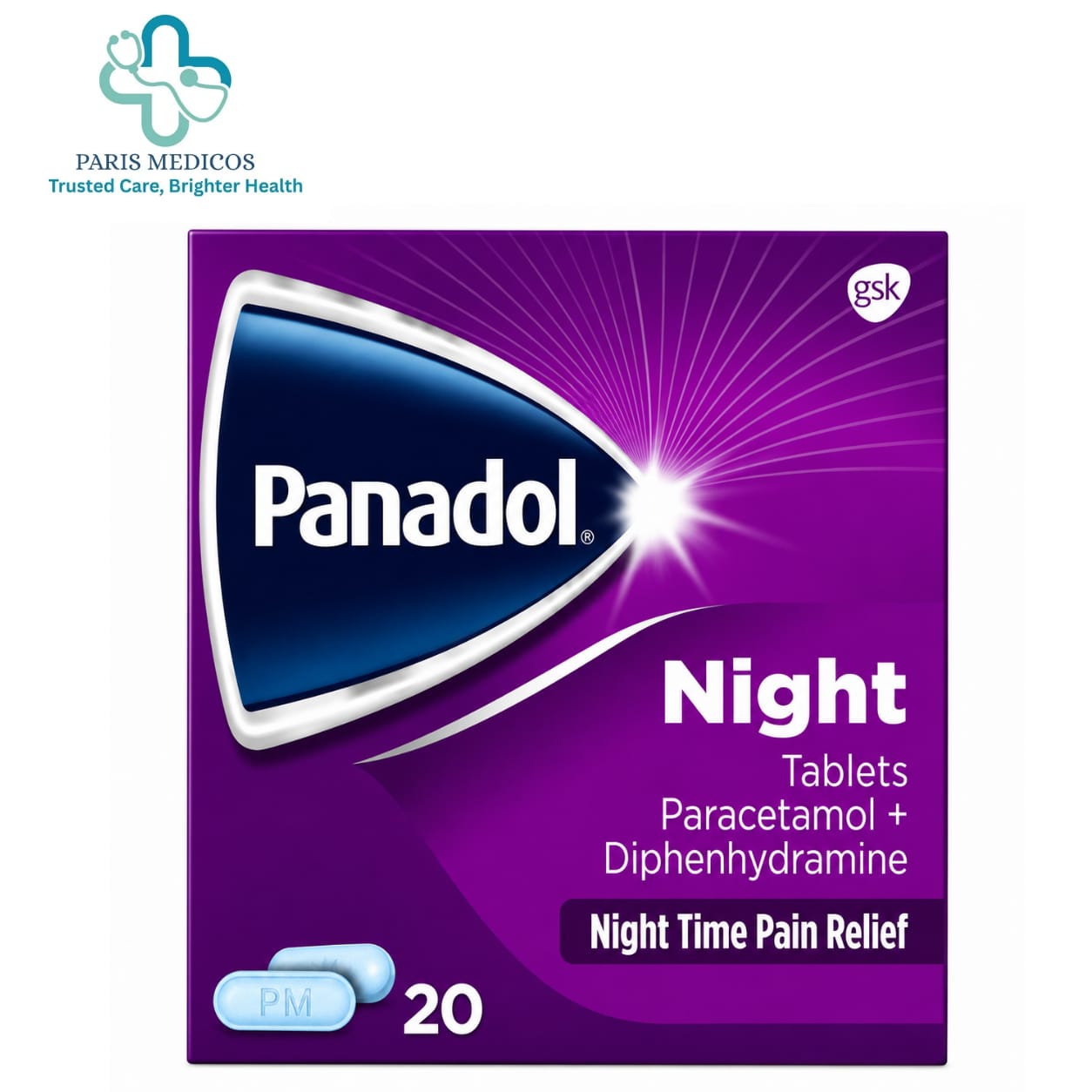 Panadol Night Tablets (20 Tablets)