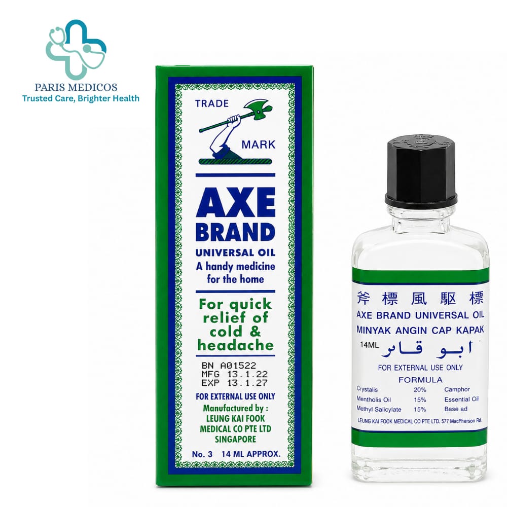 Axe Brand Universal Oil(3ml,5ml,10ml,14ml)
